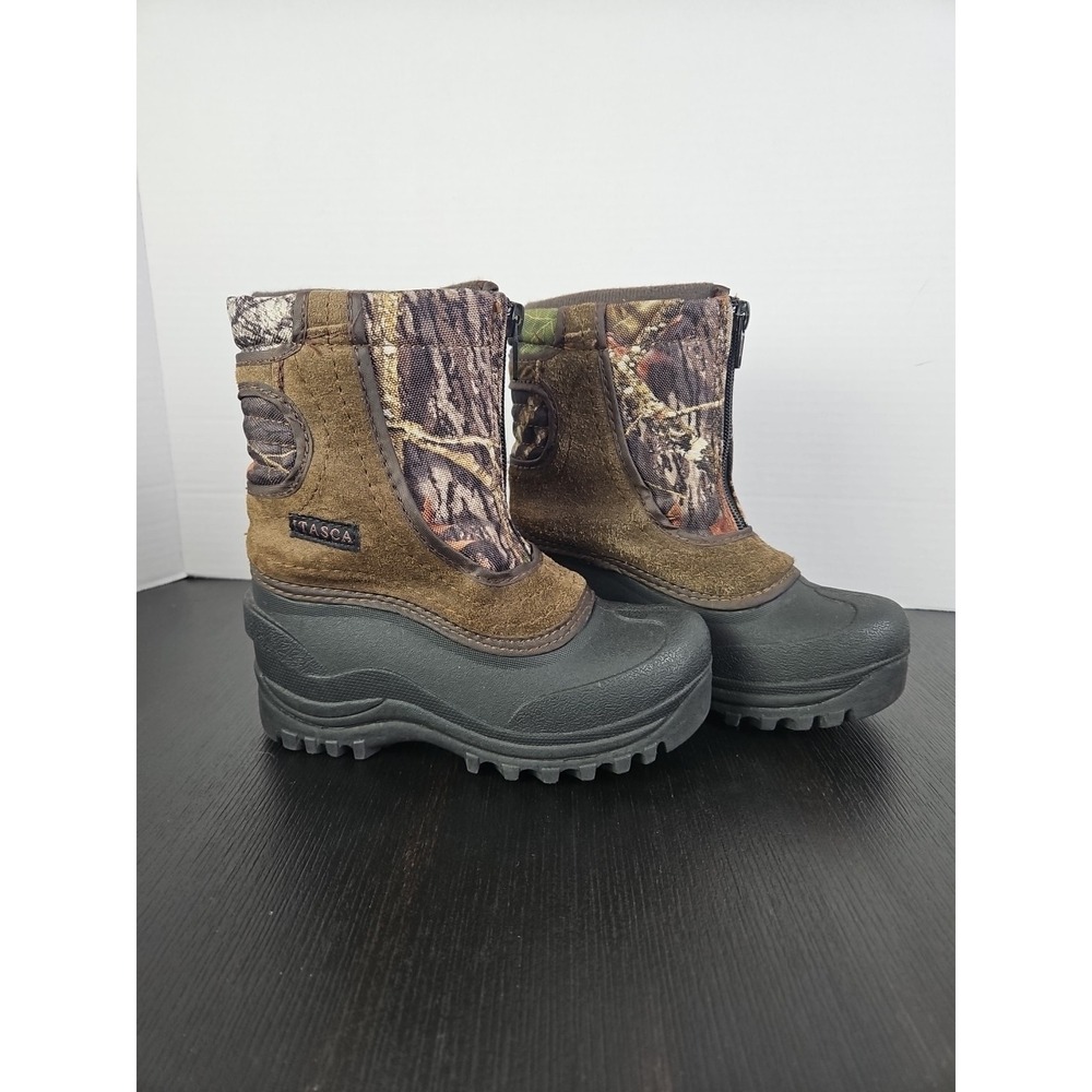ITASCA‎  Kids Snow Boots Size 11  Realtree Camouflage Winter Snow Stomper 2 Hunt